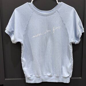 ban.do Light Blue Crop Top